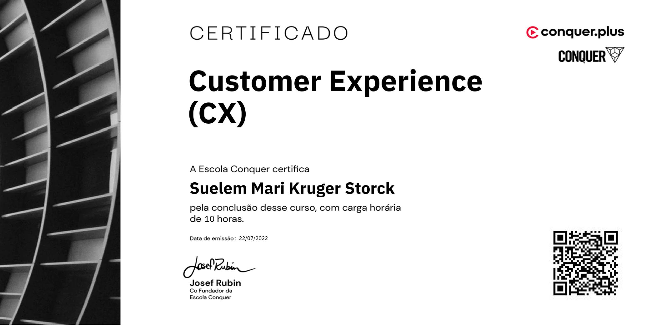 Certificado de Customer Experience (CX)